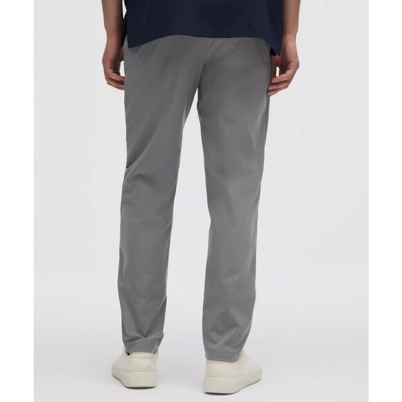 LULULEMON Men’s Oil Gray ABC Classic-Fit Pants Size 32 - Picture 2 of 7